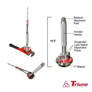 Magna-Grab: Super Strong, Lightweight Magnetic Tool for Retrieval