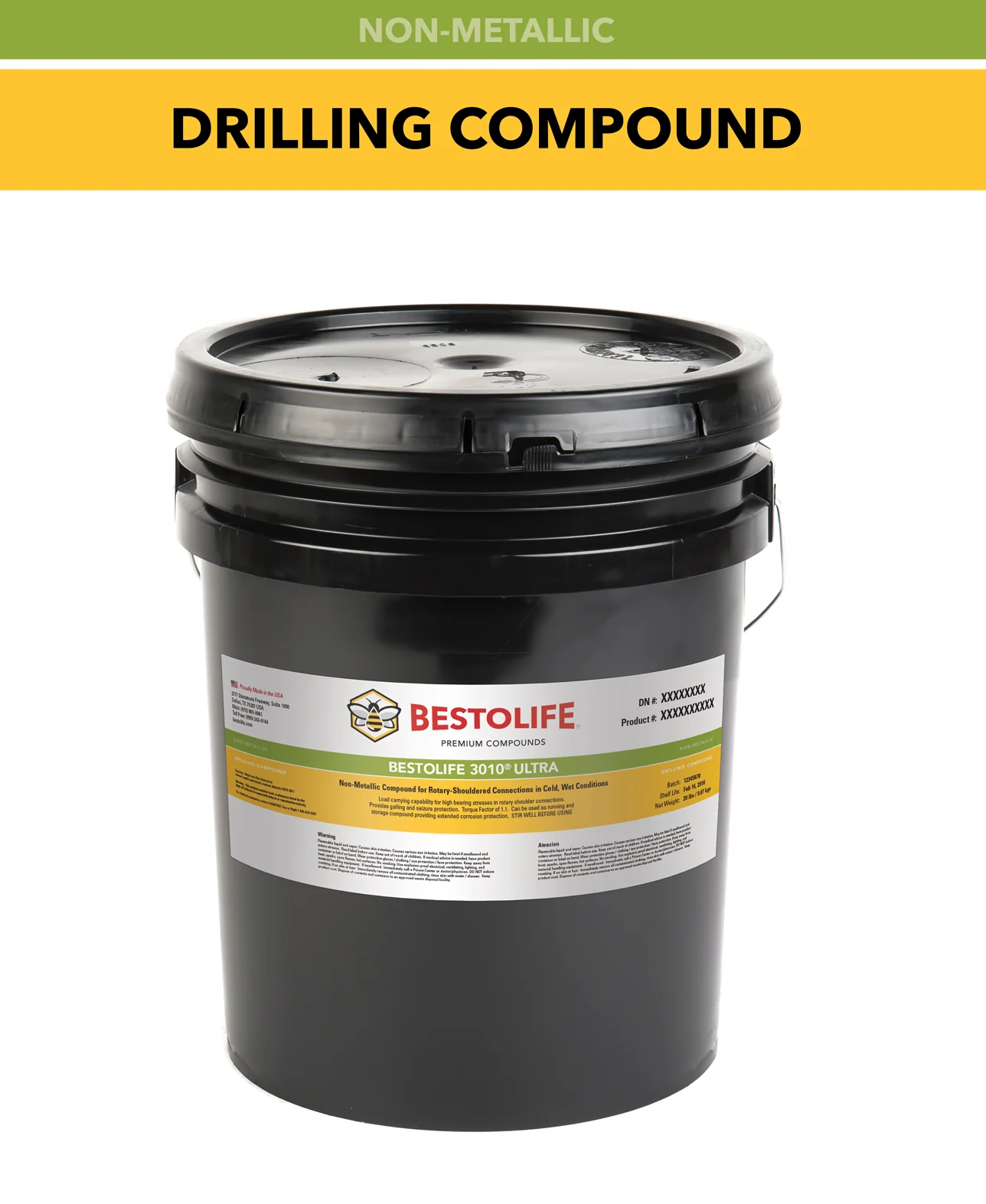 BESTOLIFE 3010 ULTRA | Oil & Gas Drilling Compound - Non-Metallic