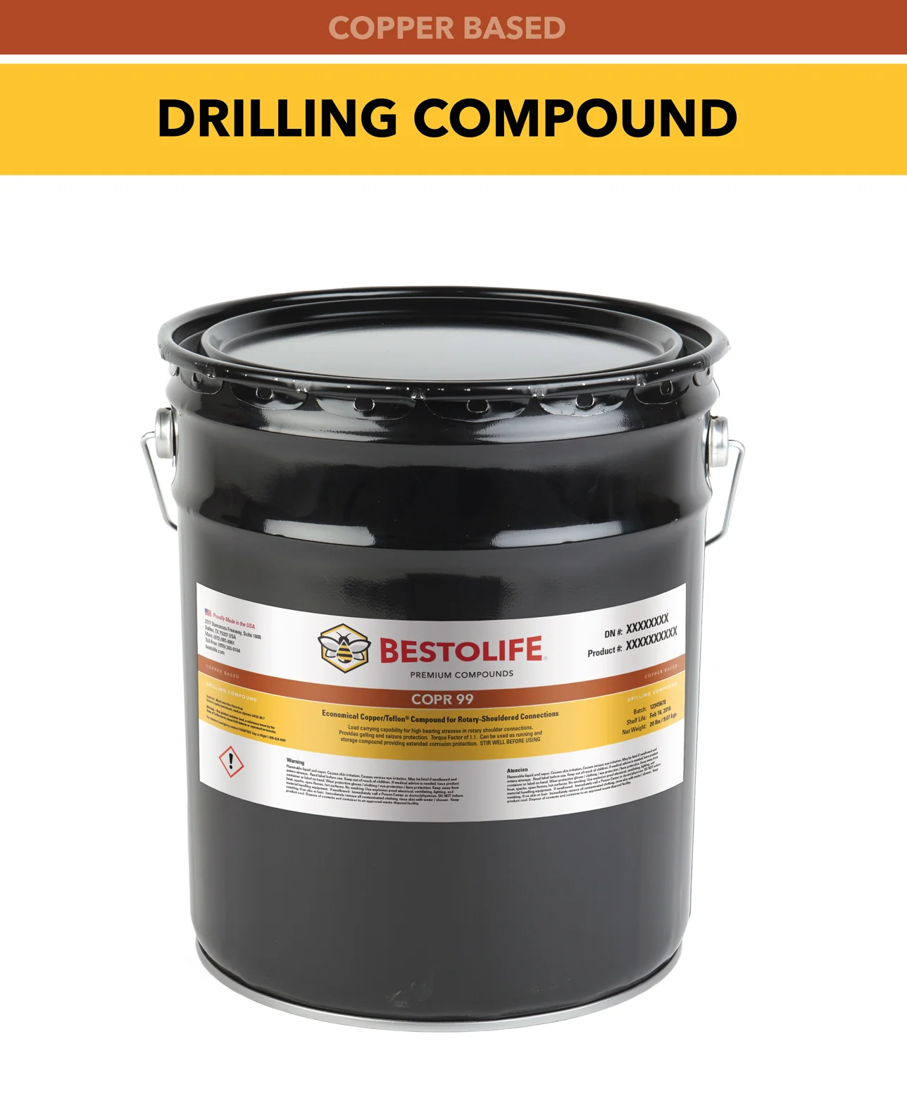 BESTOLIFE COPR 99 | Oil & Gas Drilling Compound - Copper Based