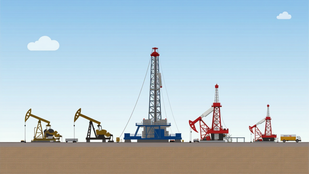 Types of Drilling Rigs: A Detailed Overview of Land and Offshore Options