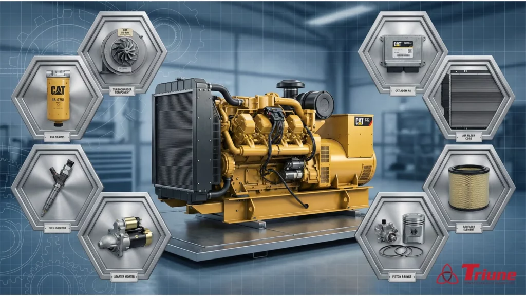 cat generator spare parts