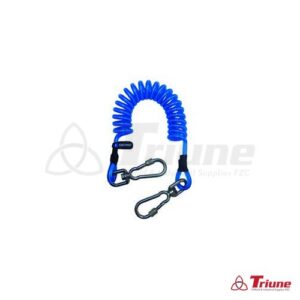 Tool@rrest Global TA40056A heavy duty coil tool lanyard swivel karabiner work at height